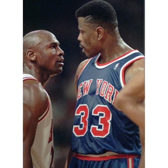 Patrick Ewing (Mitch/Ness)-(Knicks)-(Jersey)-(Blue)-(Good Cond.)-(Size:XL)-$95 - Picture 12 of 12